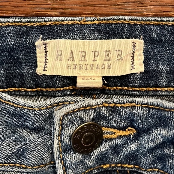 Harper Heritage heavy distressed jeans - Picture 2 of 4